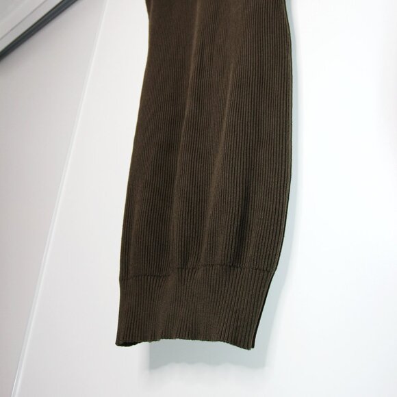 BNWT AW21 MAISON MARGIELA MM6 KNIT UP ZIP UP DRESS M - Picture 7 of 12